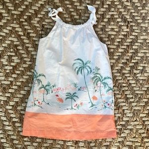Janie & Jack Scenic Palms Dress